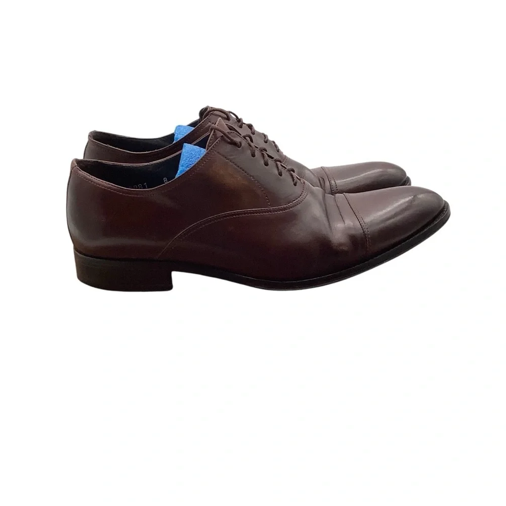 Adam DERRIC To Boot New York Classic Brown Leather Men's Shoes size‎ 8